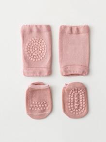 Girls Solid Leg Warmer & Socks