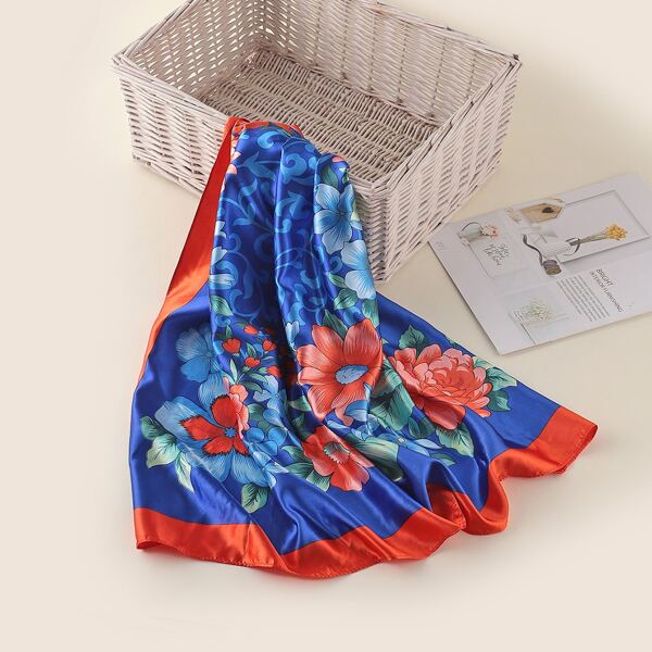 

Flower Print Bandana, Multicolor