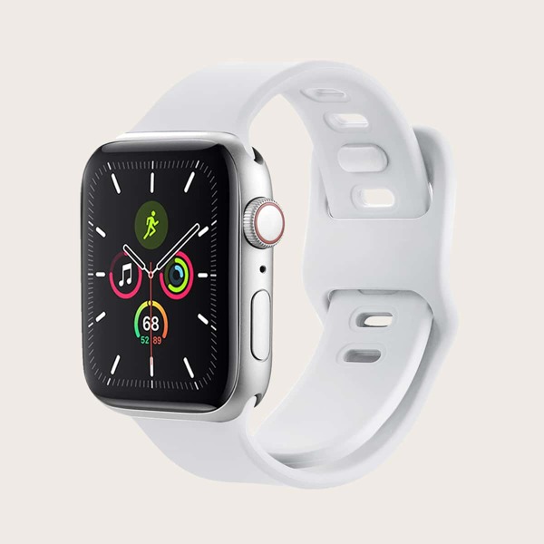 

Breathable Silicone Watchband For iWatch, White