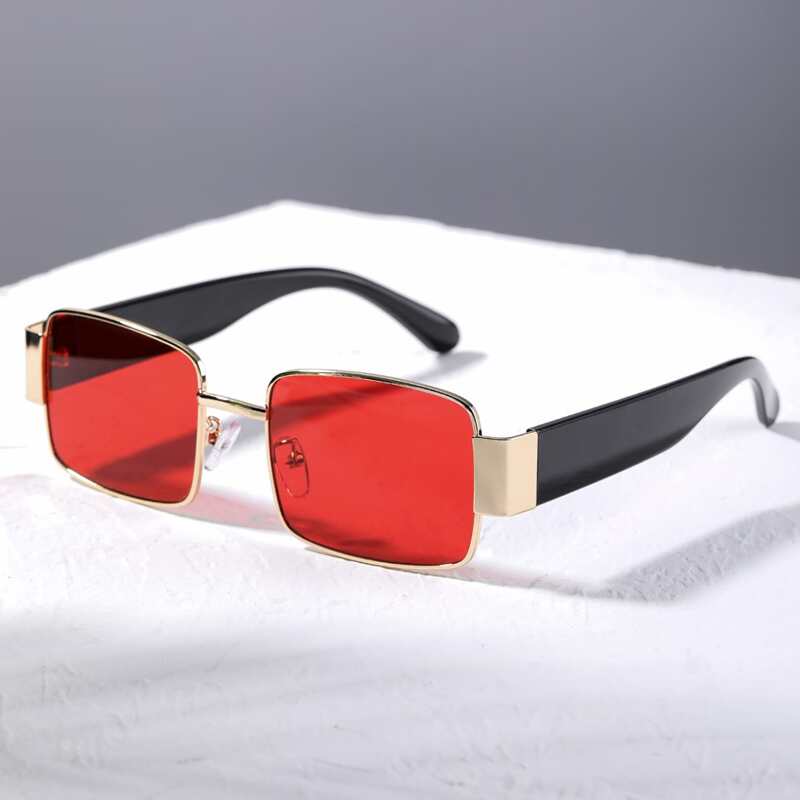 

Guys Metal Frame Sunglasses, Red