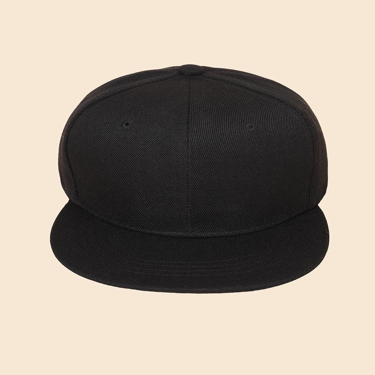 

Guys Solid Baseball Cap, Black