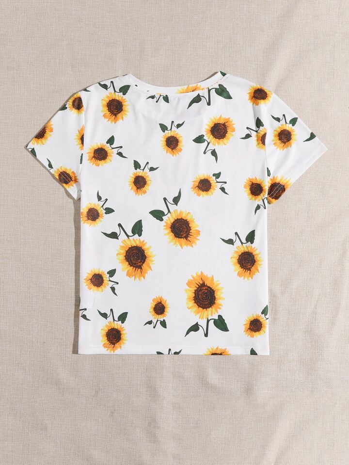 Tシャツ・カットソー SUNFLOWER SS25 (1227 BROWNE) Sunflower Womens Printed T-Shirt | Mountain Warehouse NZ