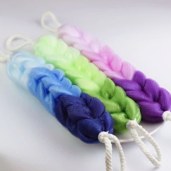 

1pc Random Gradient Color Bath Foaming Strap, Multicolor