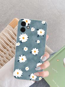 Flower Pattern Phone Case - Multicolor - View 2