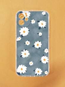 Flower Pattern Phone Case - Multicolor - View 4