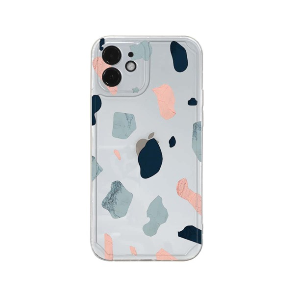 

Painted Clear Phone Case, Multicolor
