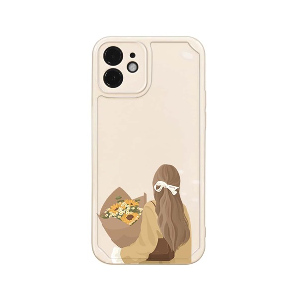 

Girl Painted Phone Case, Multicolor
