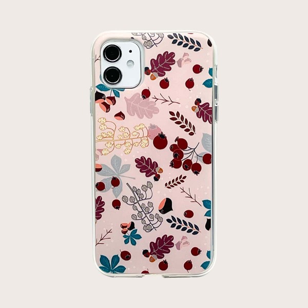 

Plants Pattern Phone Case, Multicolor