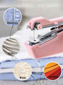 1pc Multifunction Sewing Machine - Pink - View 6