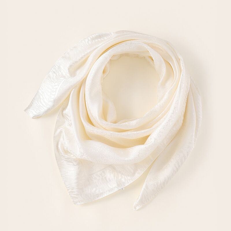 

1pc Solid Scarf, White