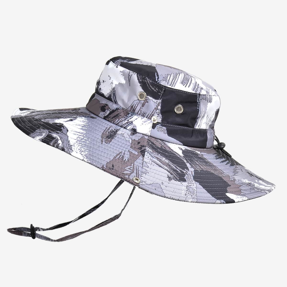

Guys Graphic Bucket Hat, Grey