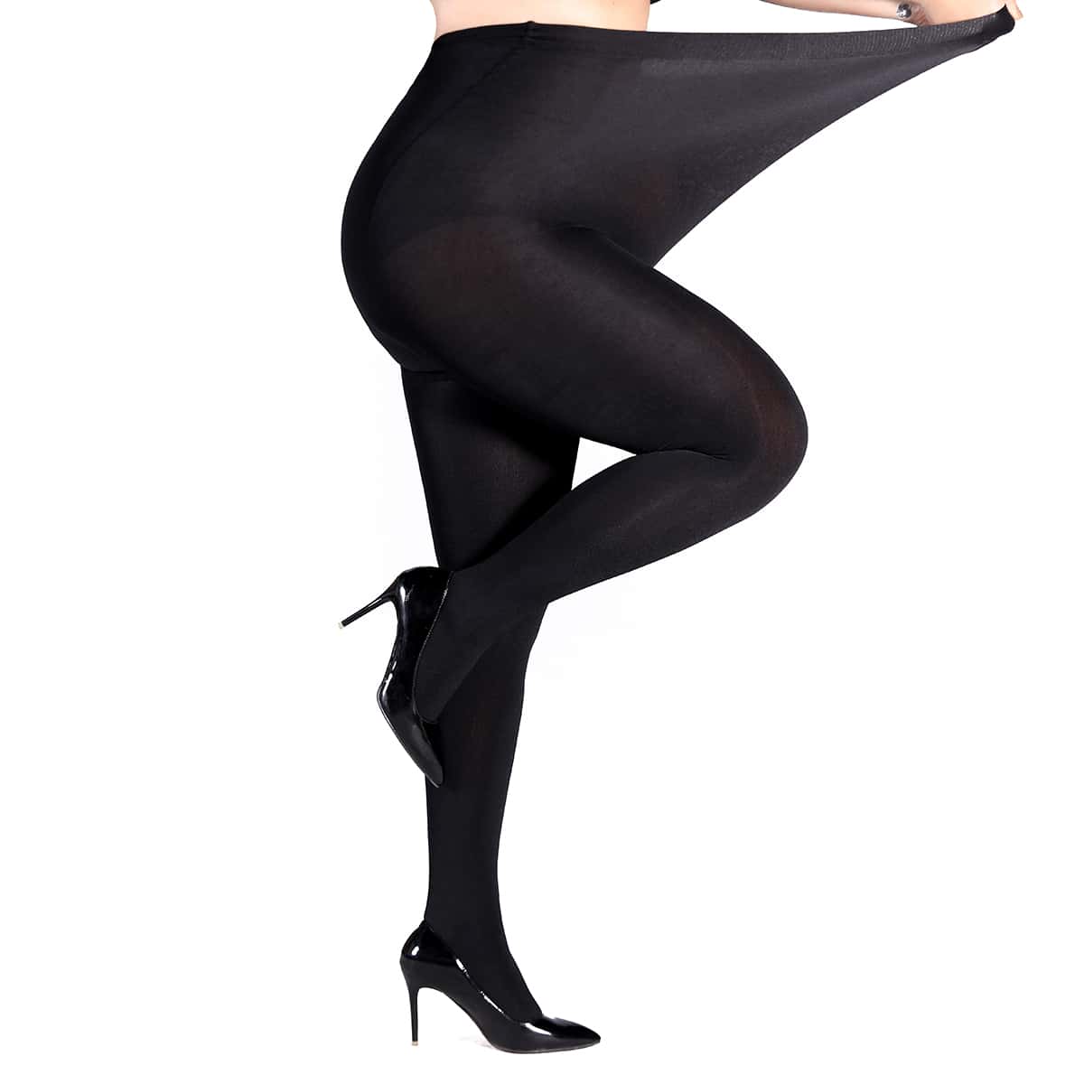 

1200D Plus Simple Solid Tight, Black
