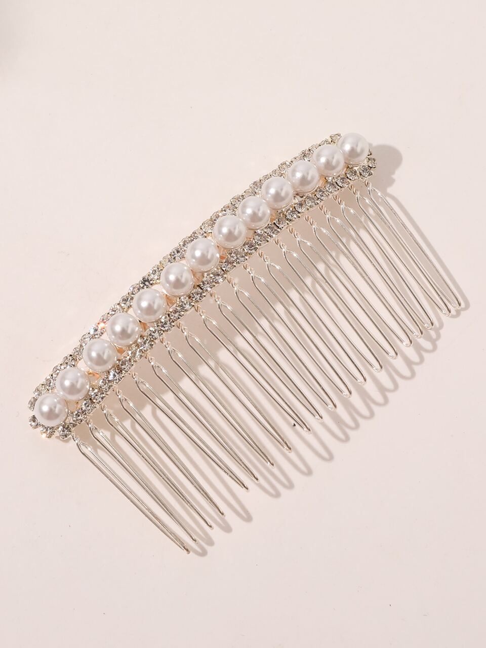2pcs Rhinestone Decor Hair Comb Elegant Tiaras Combs For Hair Side Comb, Wedding, Bridesmaids Gifts, Hair Accessories, Head Accessories, Hair Accessories For Women, Bridal Hair Accessory, Mother's Day