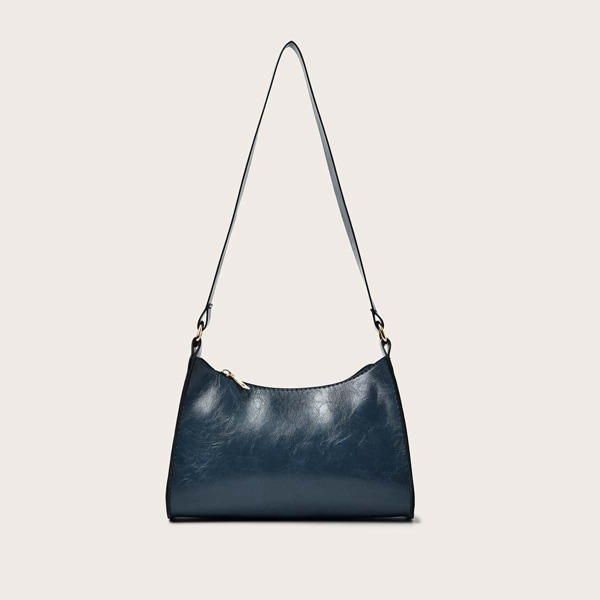 

Minimalist Shoulder Bag, Teal blue