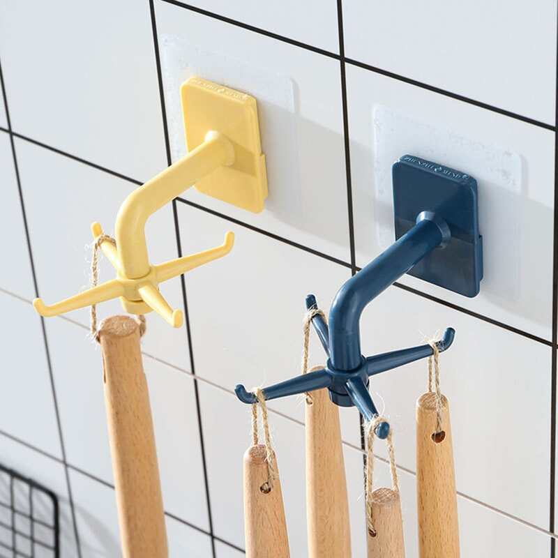 

1pc Random Rotating Wall Hook, Multicolor