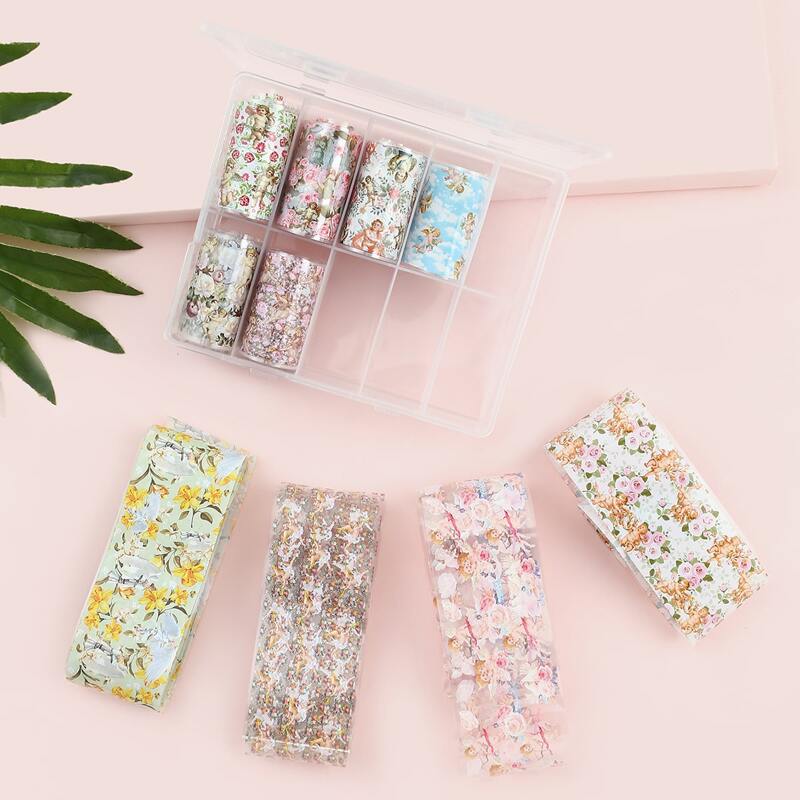 

10rolls Angel Pattern Nail Art Sticker, Multicolor