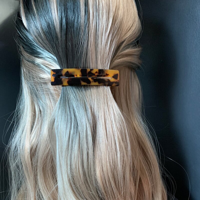

Tortoiseshell Pattern Hair Clip, Brown