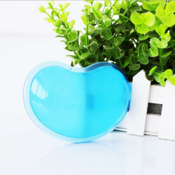 

Heart Shaped Silicone Wrist Rest, Blue