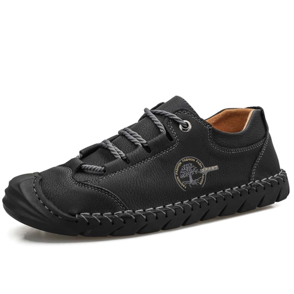 

Men Tree Print Dress Shoes, Black