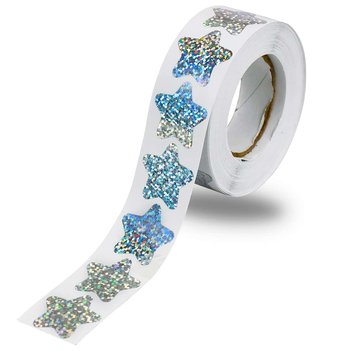 

1roll Glitter Star Sealing Sticker, Multicolor