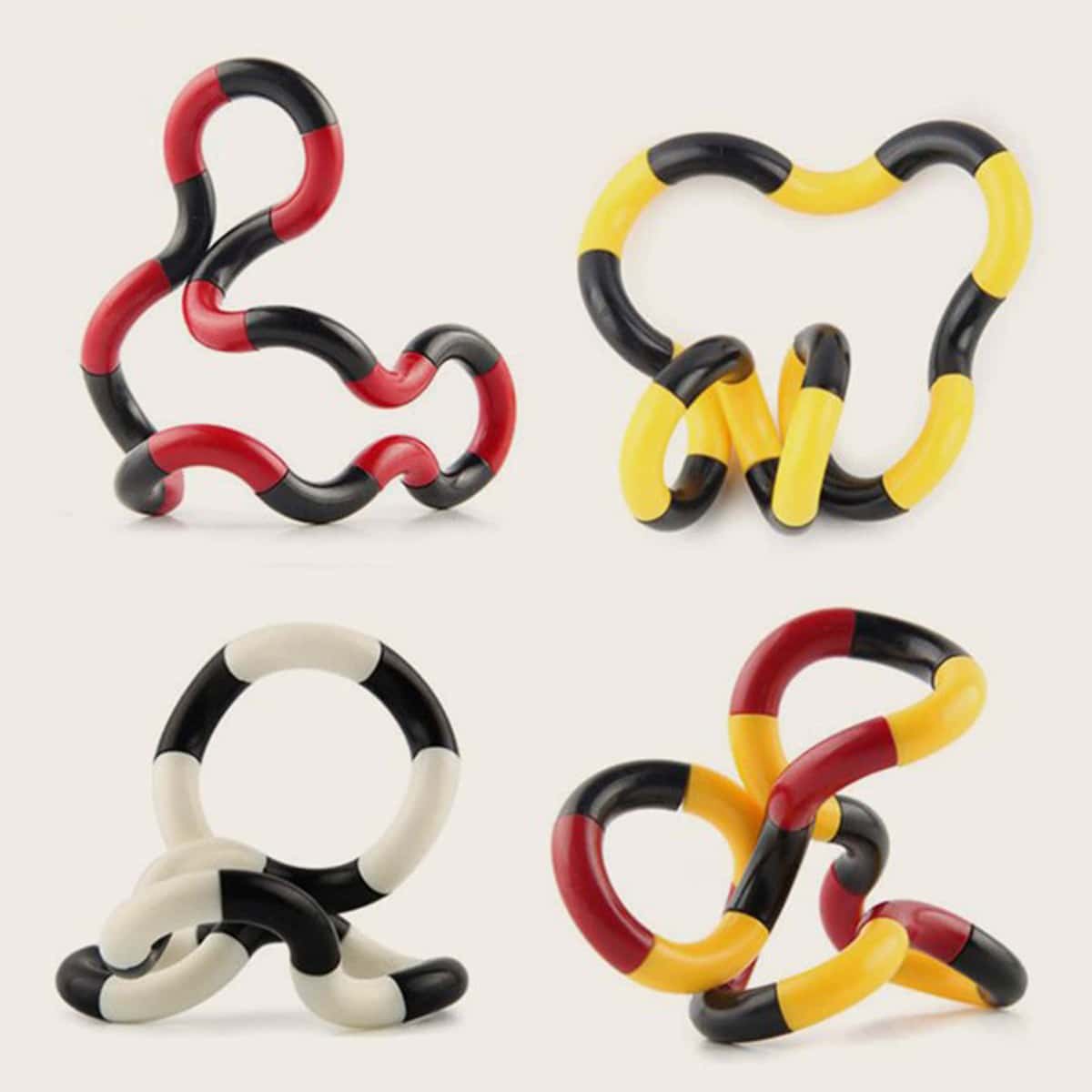 

1pc Random DIY Decompression Twisted Rope, Multicolor