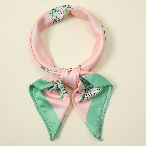 

Dog Print Bandana, Multicolor