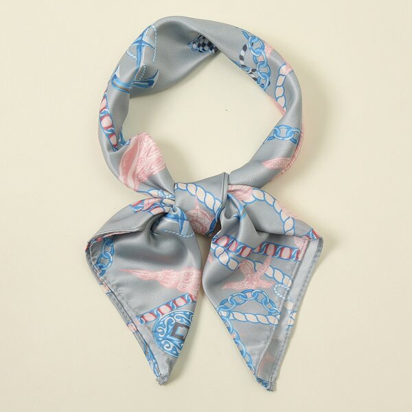 

Chain Print Bandana, Multicolor
