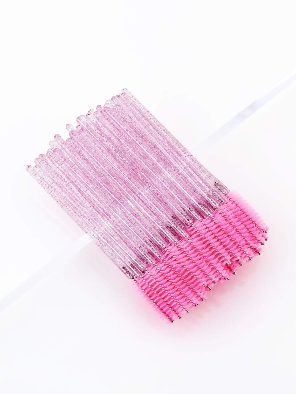 50pcs Disposable Eyelash Brush, Eyelash Curler, Sanitary, Suitable For Home Use And Gifting