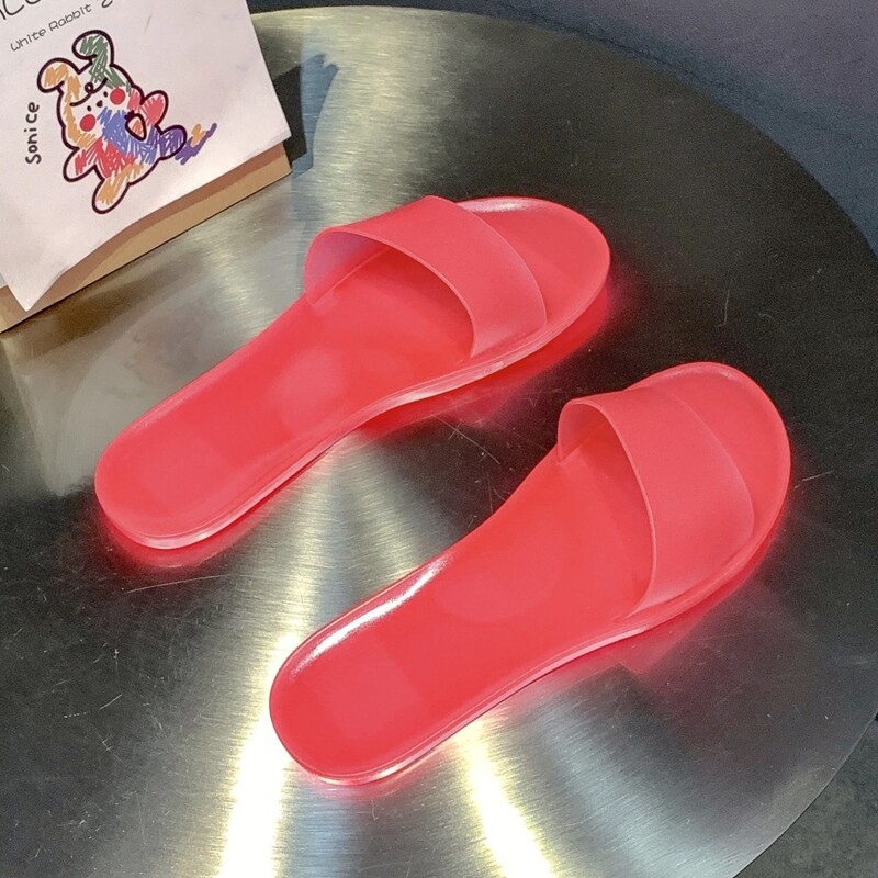 

Simple Plain Slides, Watermelon pink