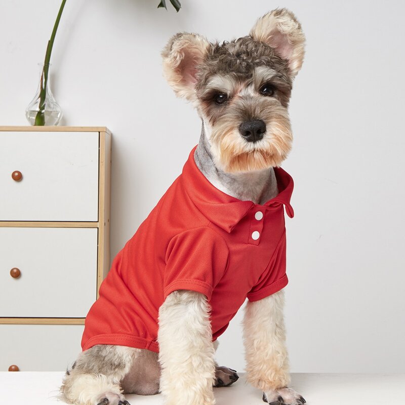 

Plain Pet Shirt, Red