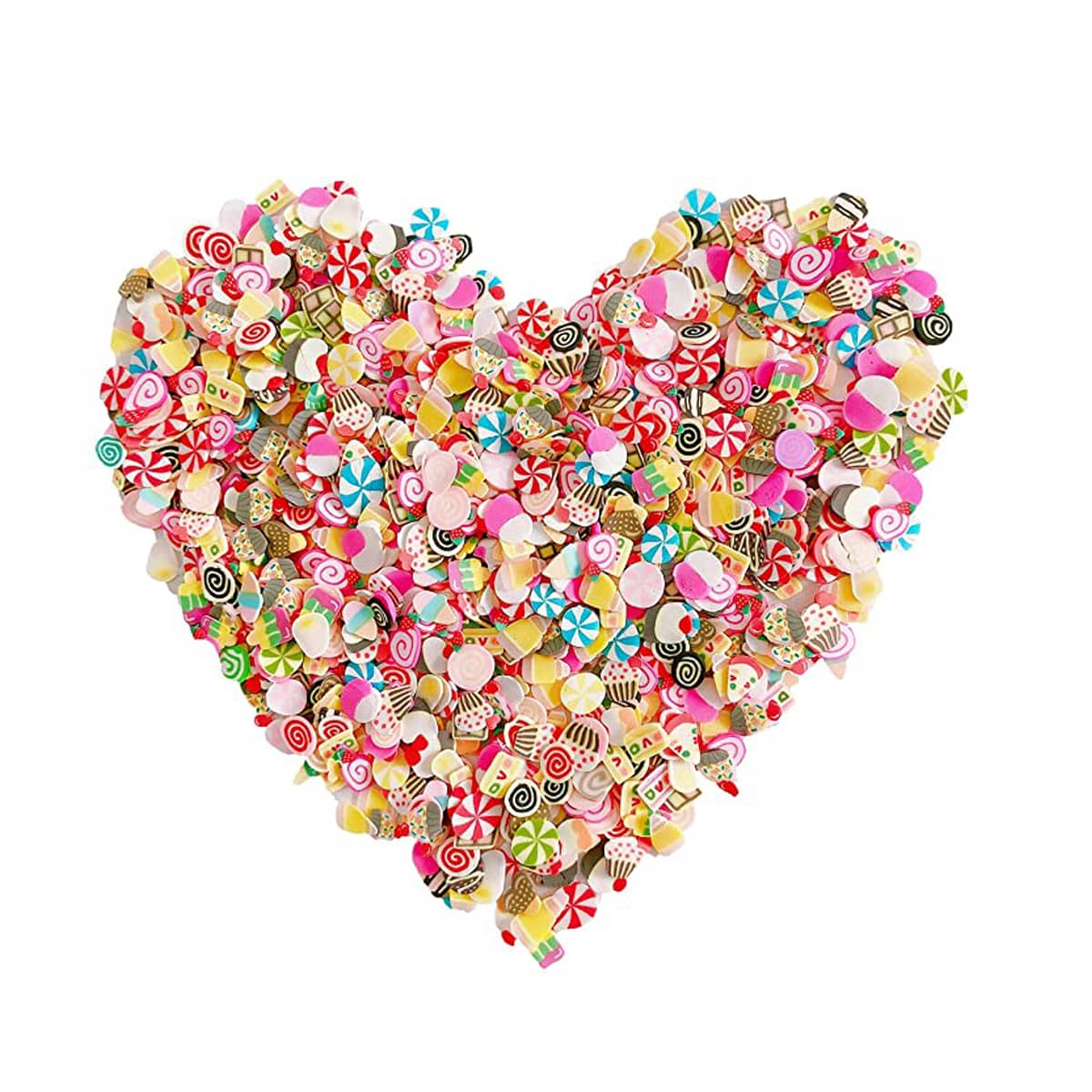 

1000pcs Candy DIY Clay Fragments, Multicolor