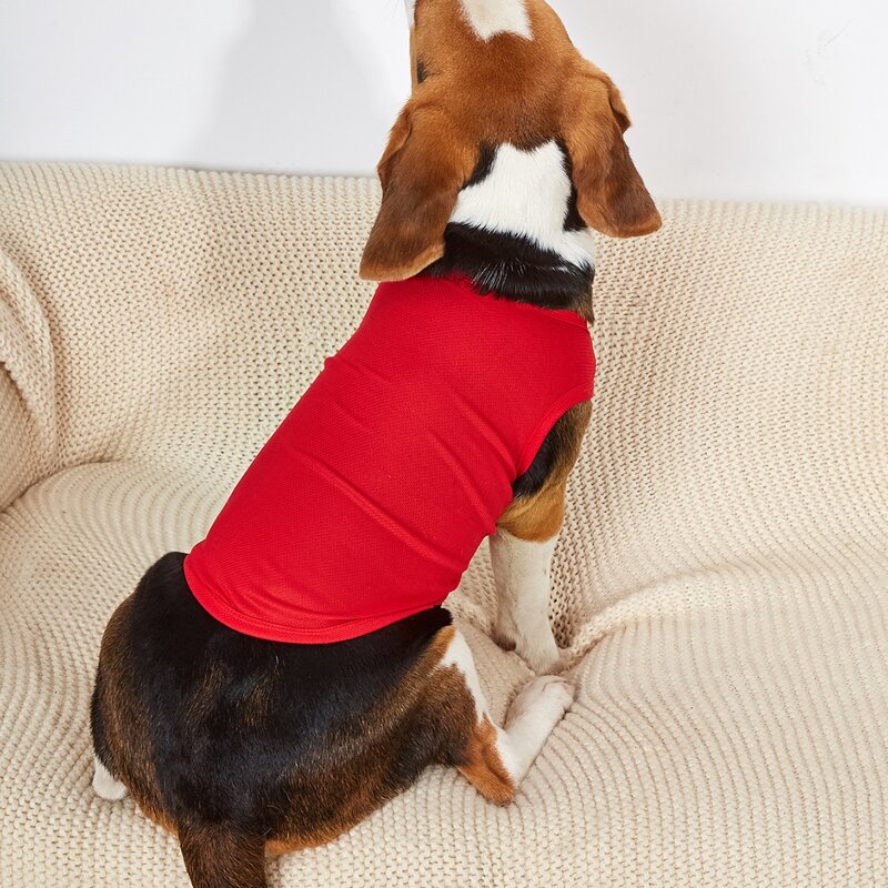 

Solid Color Pet Tank, Red