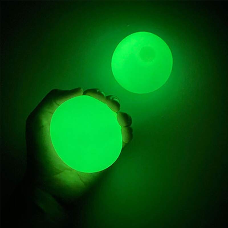 

2pcs Random Luminous Sticky Target Ball, Multicolor