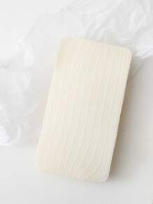 小女童素色褲襪 - 米色 - 查看 3