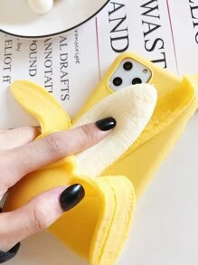 Banana Decor Phone Case - Yellow - View 2