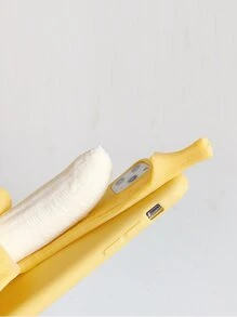 Banana Decor Phone Case - Yellow - View 4