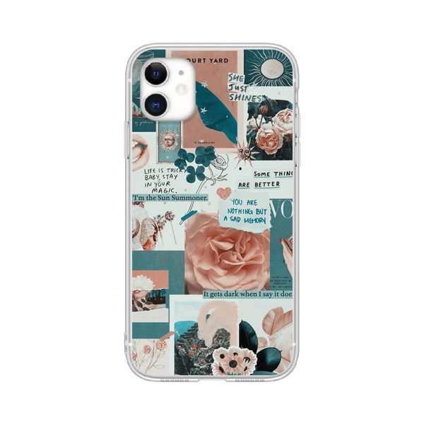 

Flower Print Phone Case, Multicolor