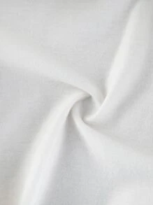 Peninsula Baby 男女嬰通用拼接插肩袖卡通圖案連身短褲