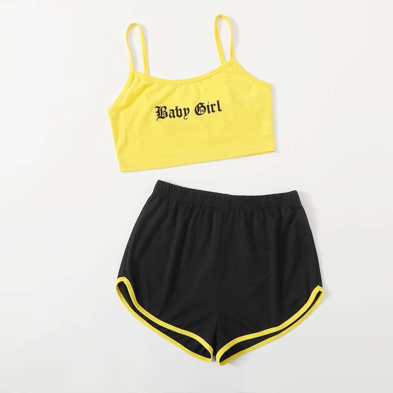 

Letter Ringer Pajama Set, Multicolor