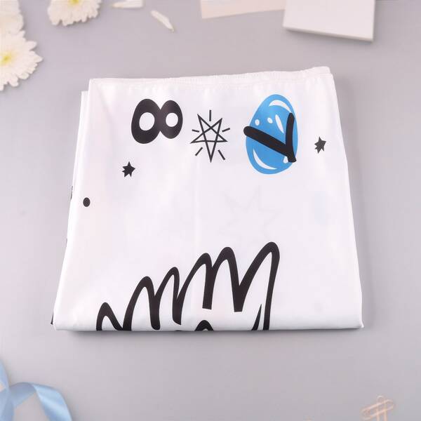 

Newborn Unisex Wing Print Background Blanket Photo Outfit, White