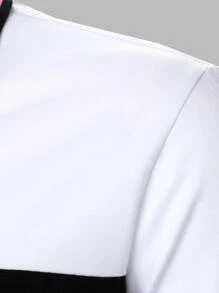 Manfinity Homme Men Color Block Polo Shirt - Multicolor - View 4