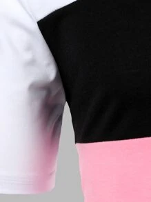 Manfinity Homme Men Color Block Polo Shirt - Multicolor - View 6