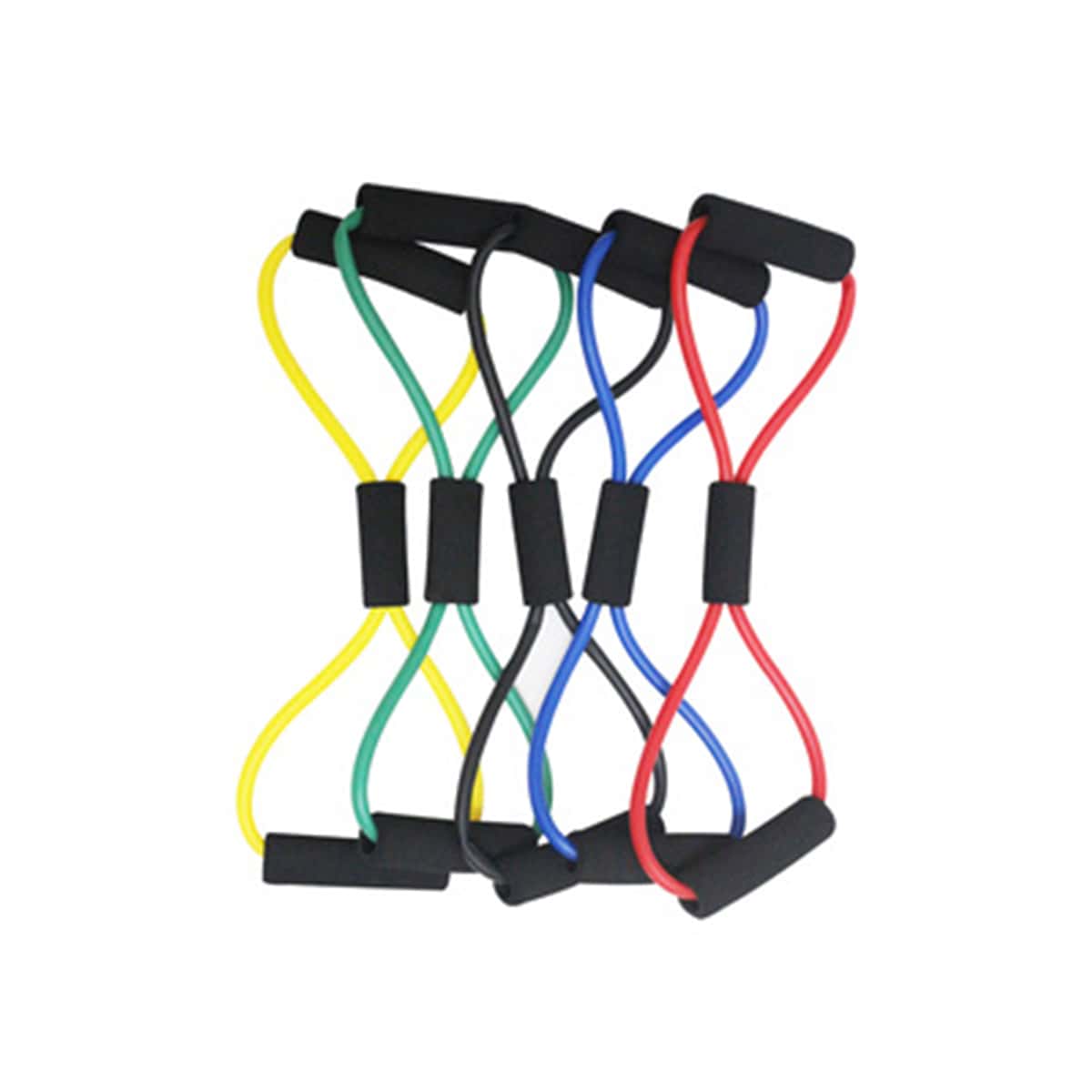 

1pc Random Figure 8 Resistance Band, Multicolor