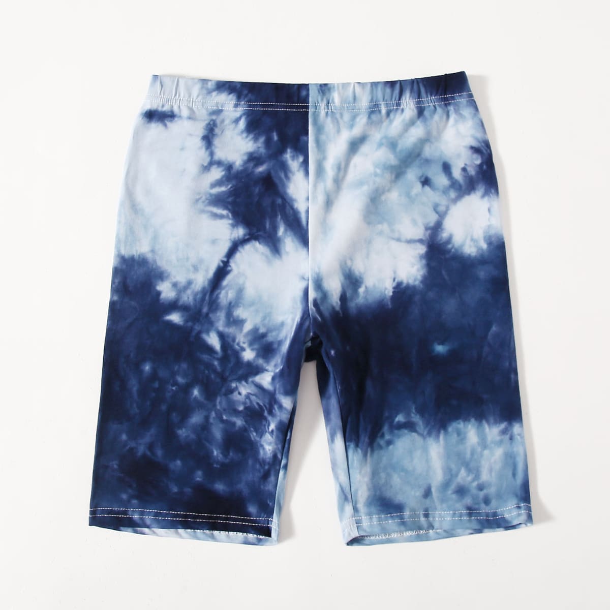 

Tie Dye Biker Shorts, Multicolor