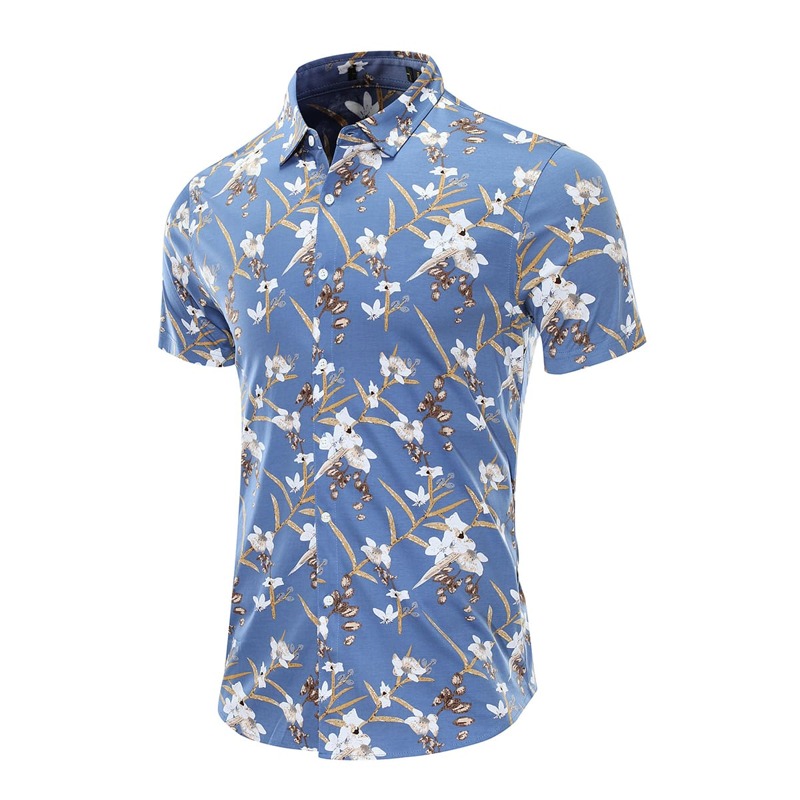 

Guys Allover Floral Print Shirt, Multicolor
