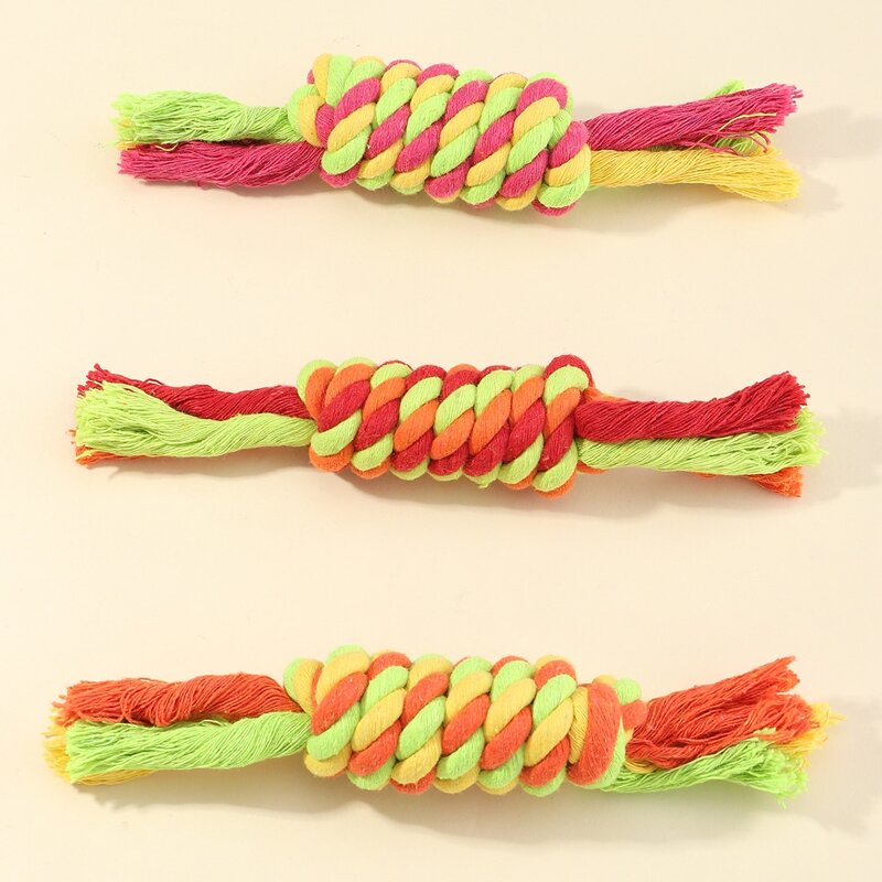 

1pc Random Color Pet Chew Rope, Multicolor
