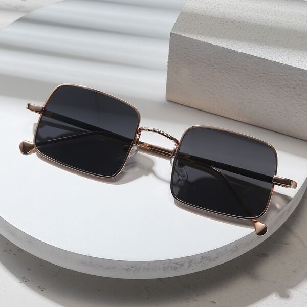 

Metal Frame Tinted Lens Sunglasses