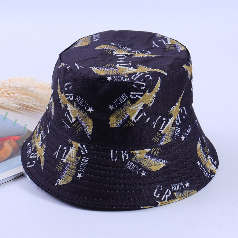 

Guys Letter Graphic Bucket Hat, Multicolor