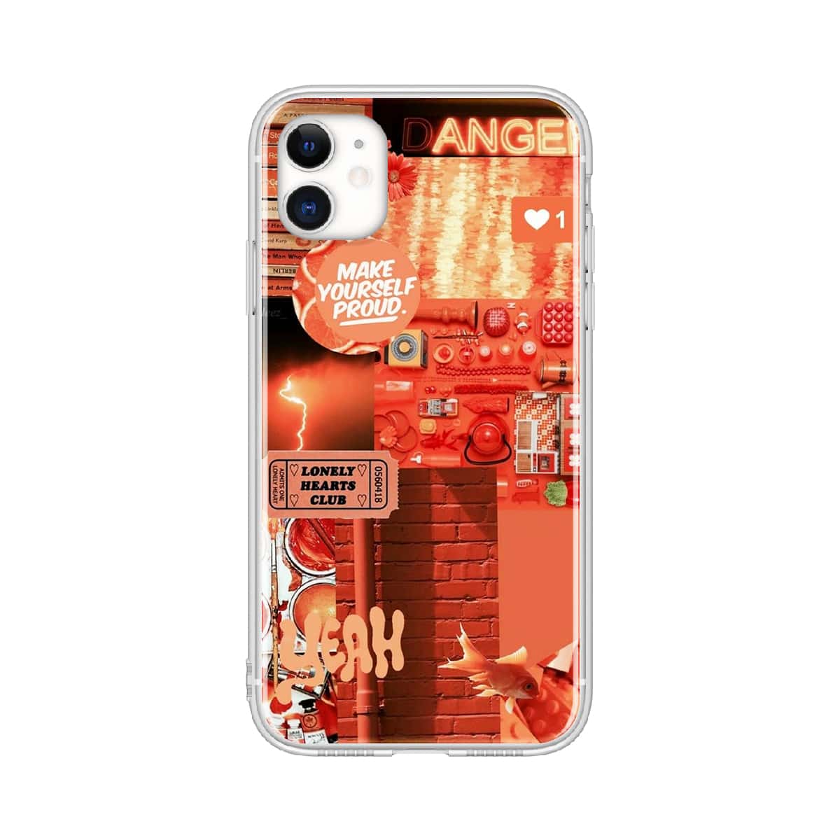 

Mix Pattern Phone Case, Multicolor