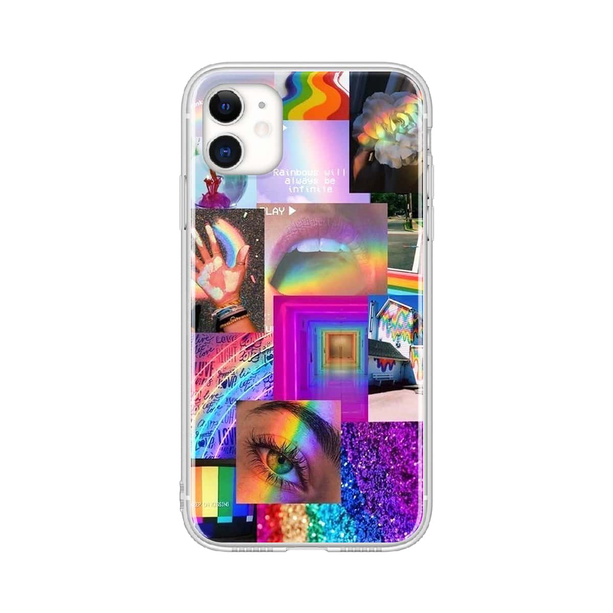 

Mix Pattern Phone Case, Multicolor